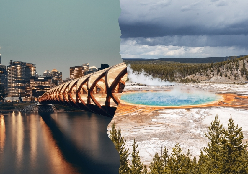 Kanada Rundreise & Yellowstone Nationalpark