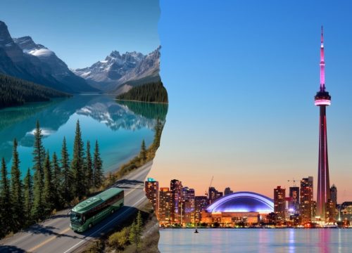 Kanada Busrundreise: Von den Niagarafällen über die Nationalparks bis nach Vancouver 