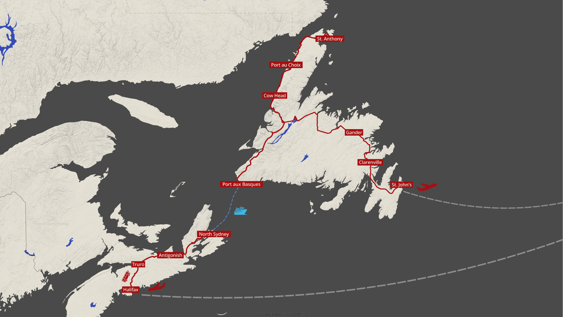 Geführte Kanada Gruppenreise. Neufundland & Nova Scotia
