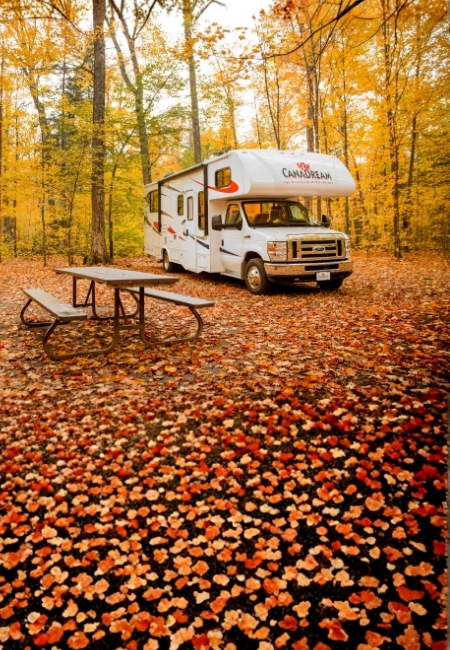 Mittleres Wohnmobil 